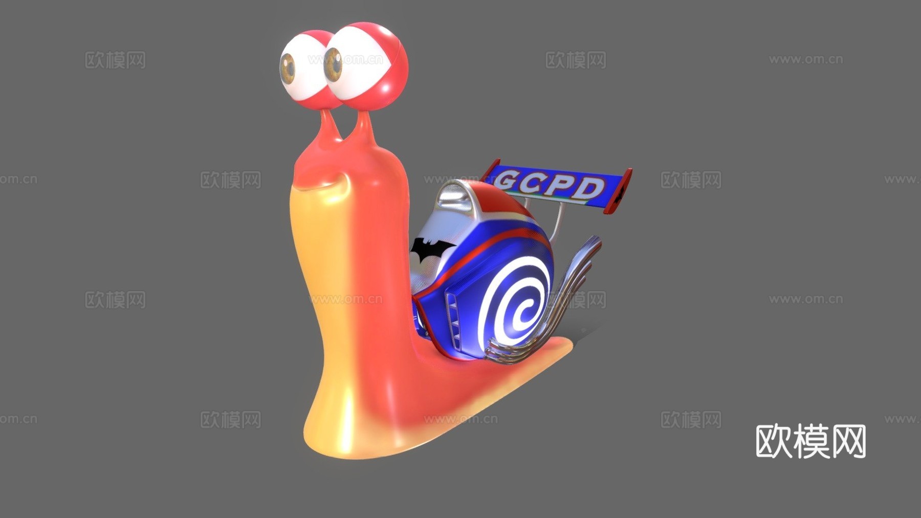 涡轮3d模型下载（渲染图1）