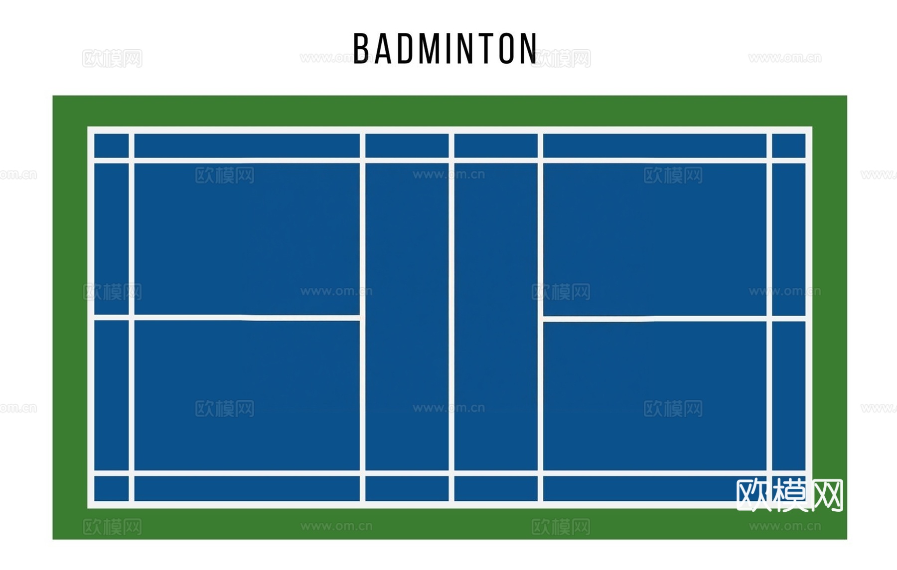羽毛球场运动场场地5