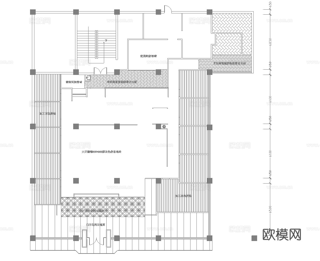 火锅店 串串店 最新全套施工图合集cad施工图