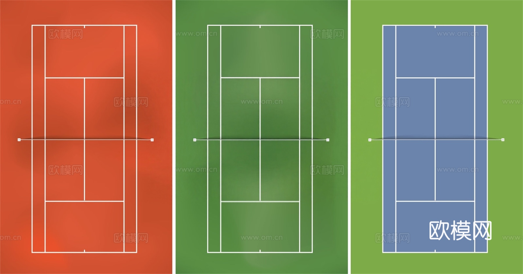 网球场运动场场地35