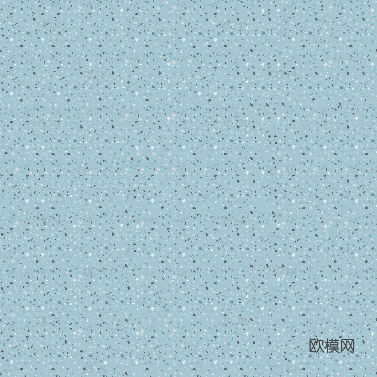 蓝色青色背景彩色碎石水磨石肌理5