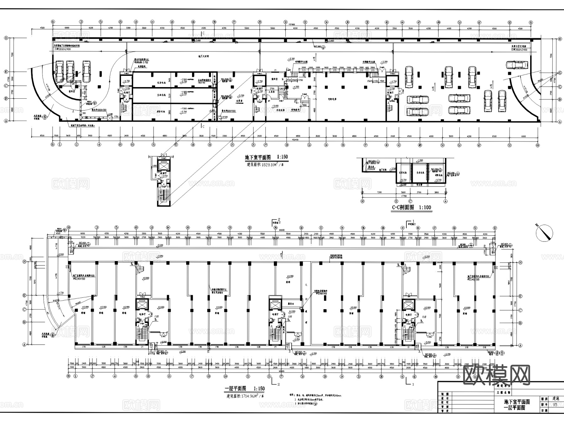 居住区各类住宅楼建筑CAD施工图集 250套cad施工图