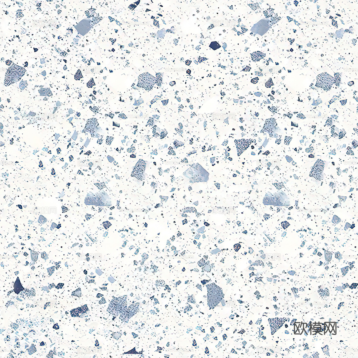 白色背景彩色碎石水磨石肌理47