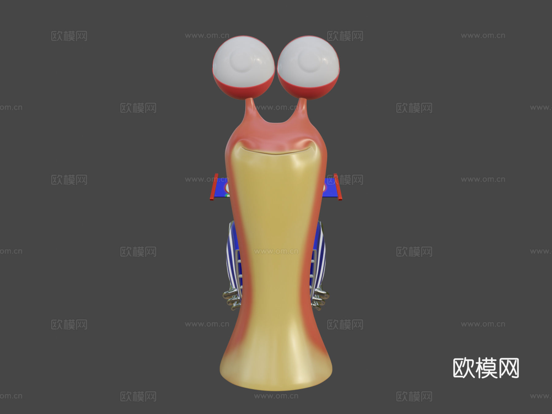 涡轮3d模型下载（渲染图6）