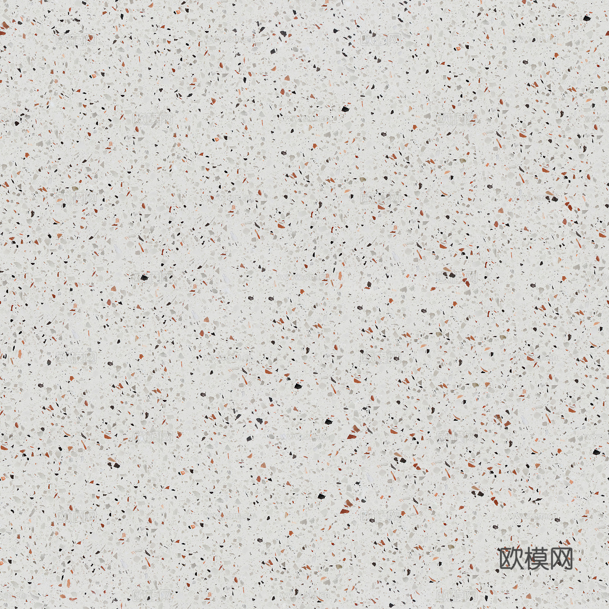 白色背景彩色碎石水磨石肌理8