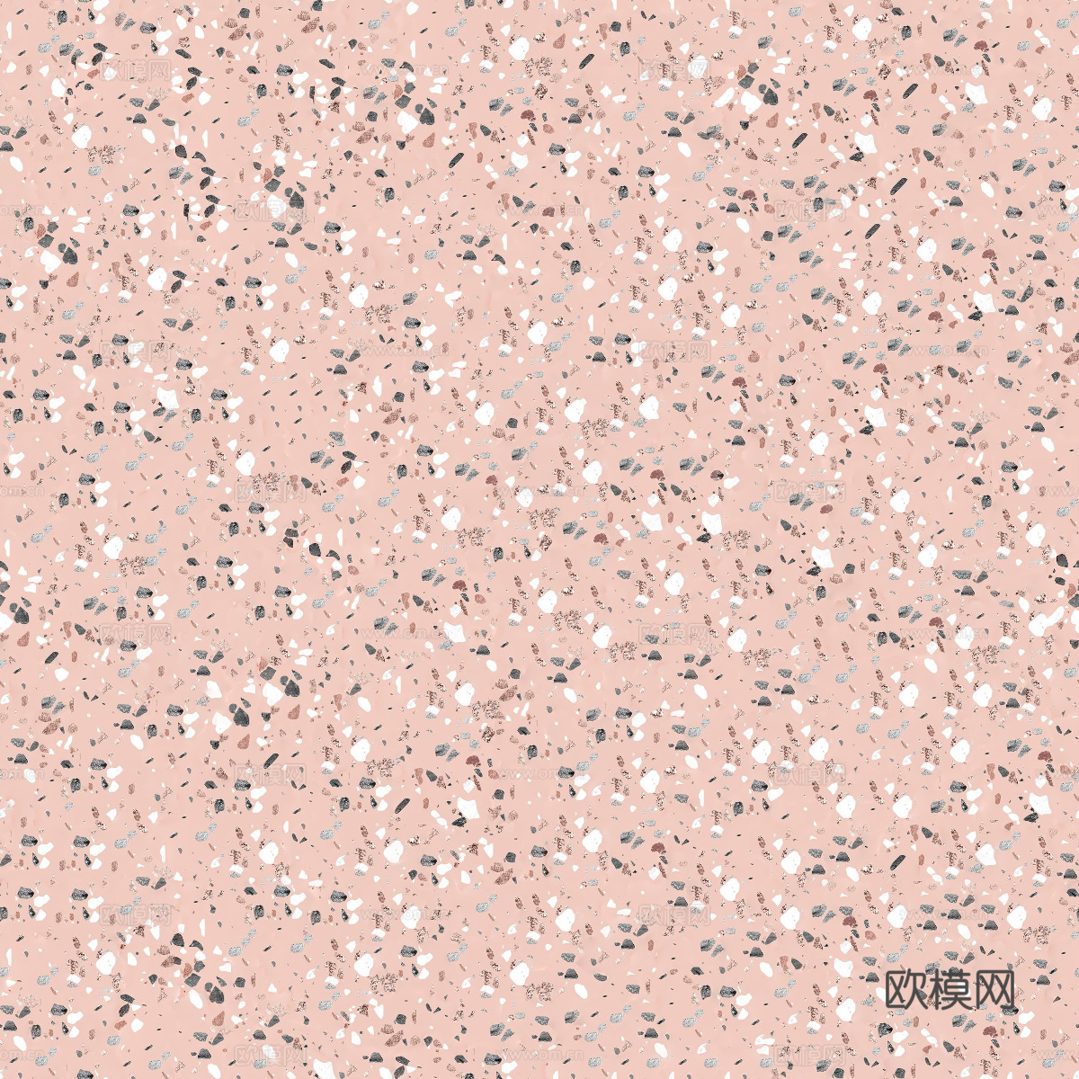 粉色浅粉色色背景彩色碎石水磨石肌理5