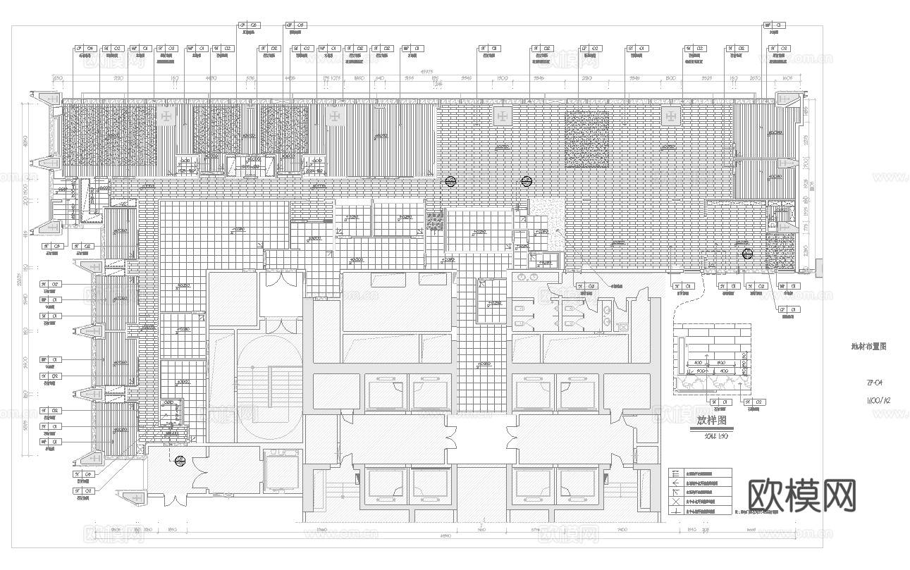 火锅店 串串店 最新全套施工图合集cad施工图