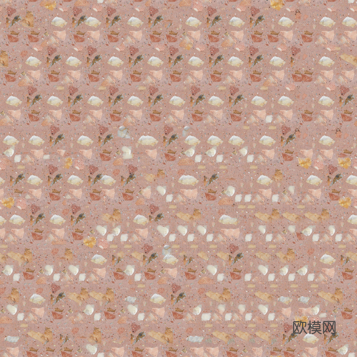 粉色浅粉色色背景彩色碎石水磨石肌理17