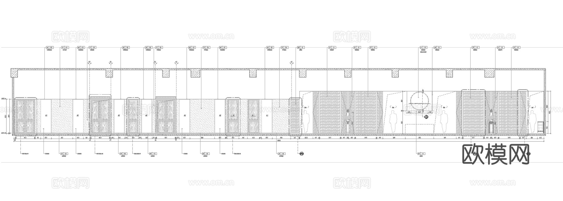 火锅店 串串店 最新全套施工图合集cad施工图