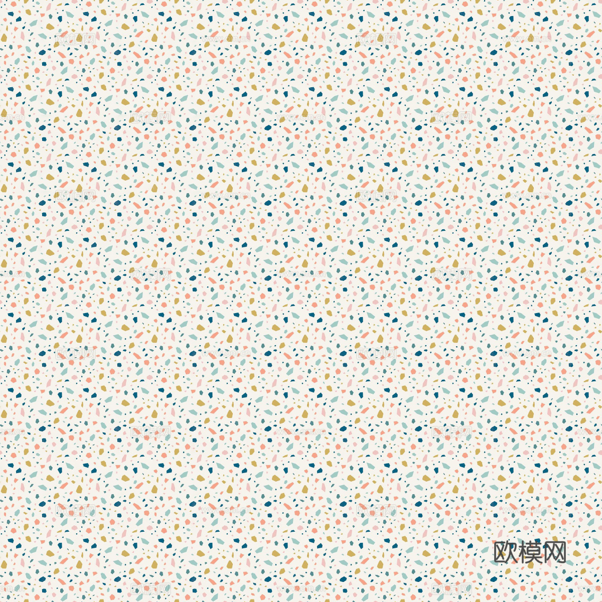 米黄色黄色背景彩色碎石水磨石肌理39