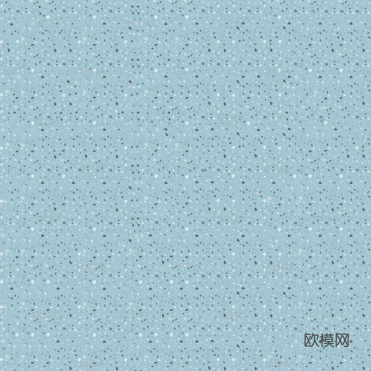 蓝色青色背景彩色碎石水磨石肌理9