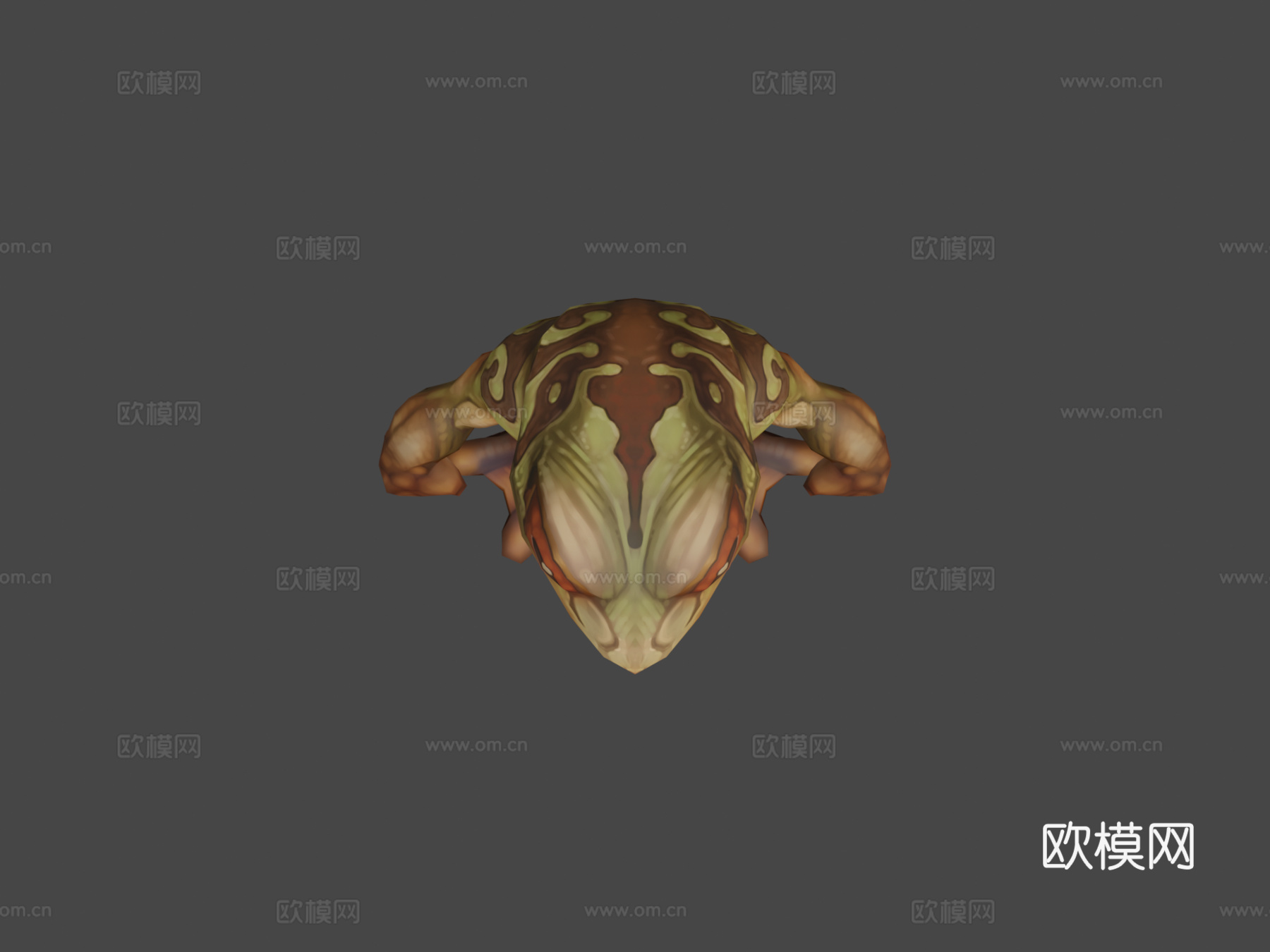 蛙人工作者3d模型下载（渲染图5）