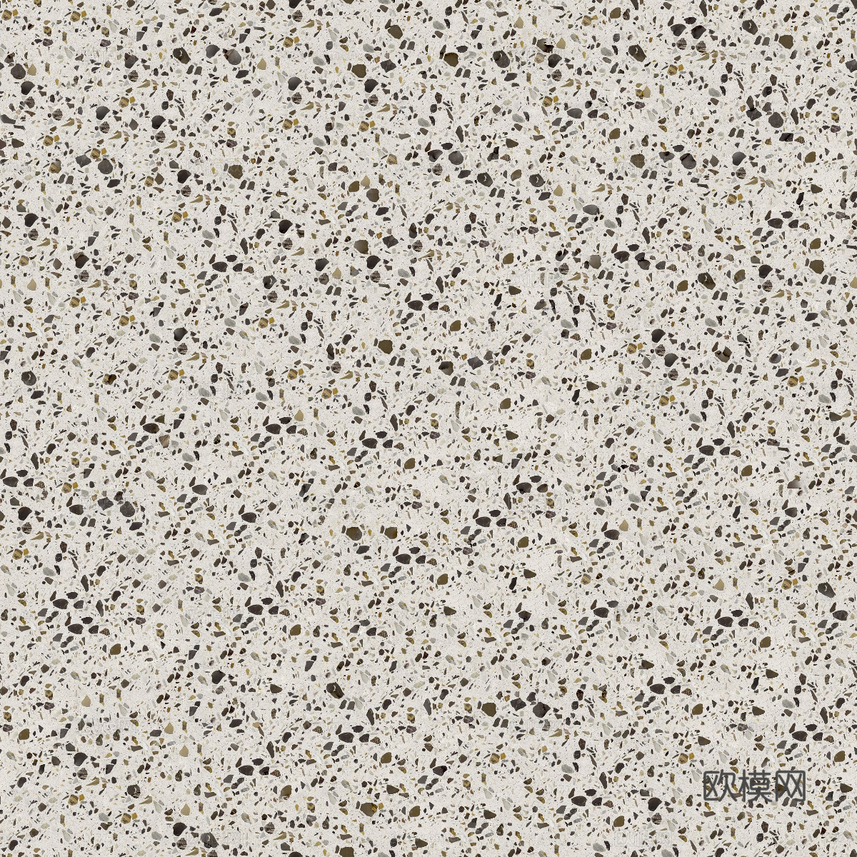 米黄色黄色背景彩色碎石水磨石肌理54