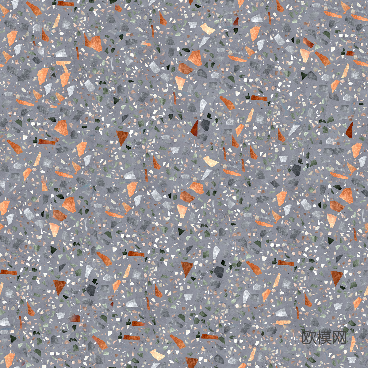 灰色黑色背景彩色碎石水磨石肌理24