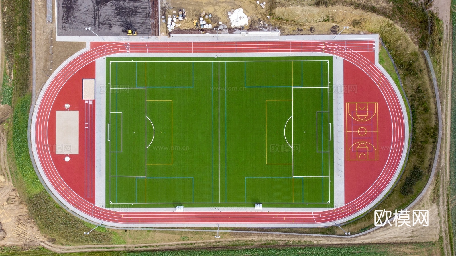 田径场运动场场地13