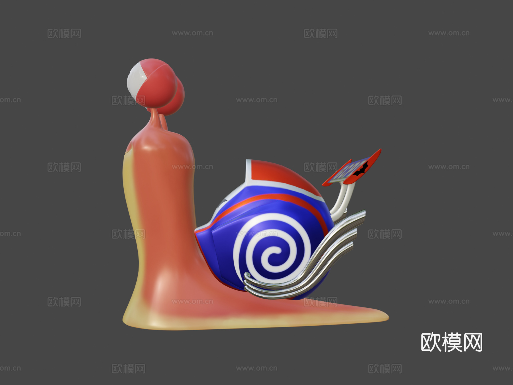 涡轮3d模型下载（渲染图8）