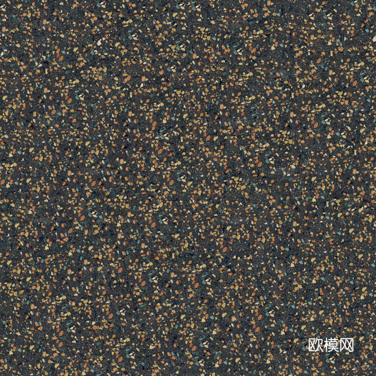 灰色黑色背景彩色碎石水磨石肌理41