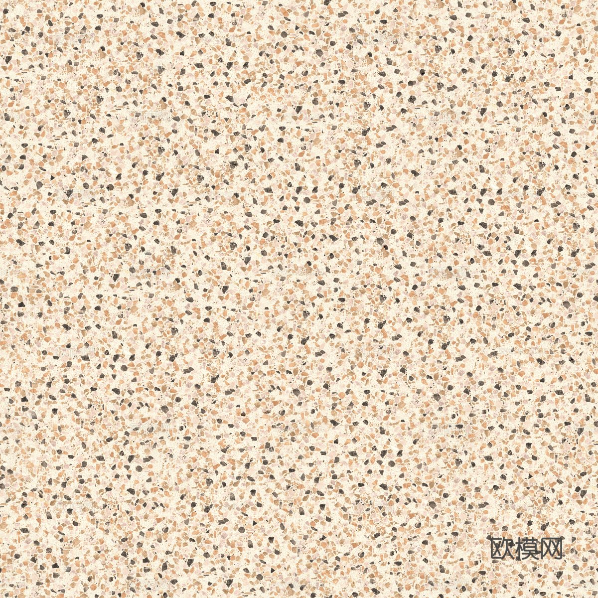 米黄色黄色背景彩色碎石水磨石肌理16