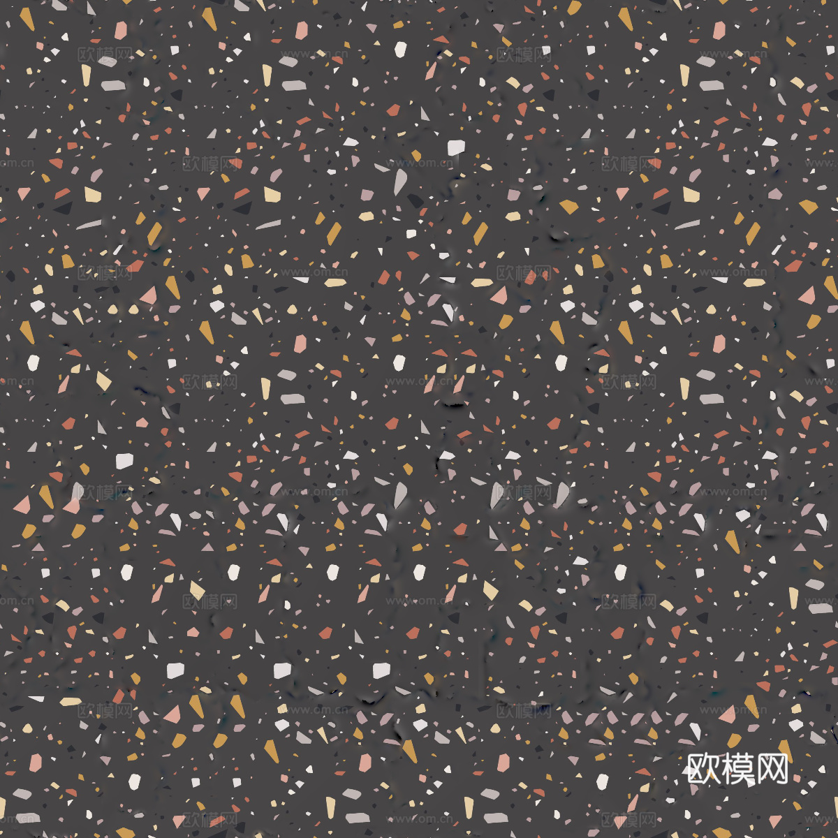 灰色黑色背景彩色碎石水磨石肌理28