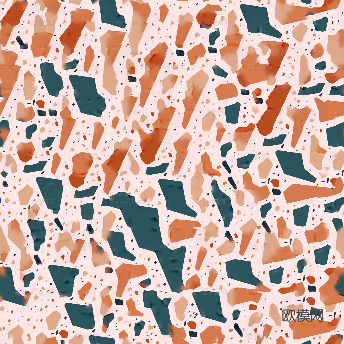 粉色浅粉色色背景彩色碎石水磨石肌理10