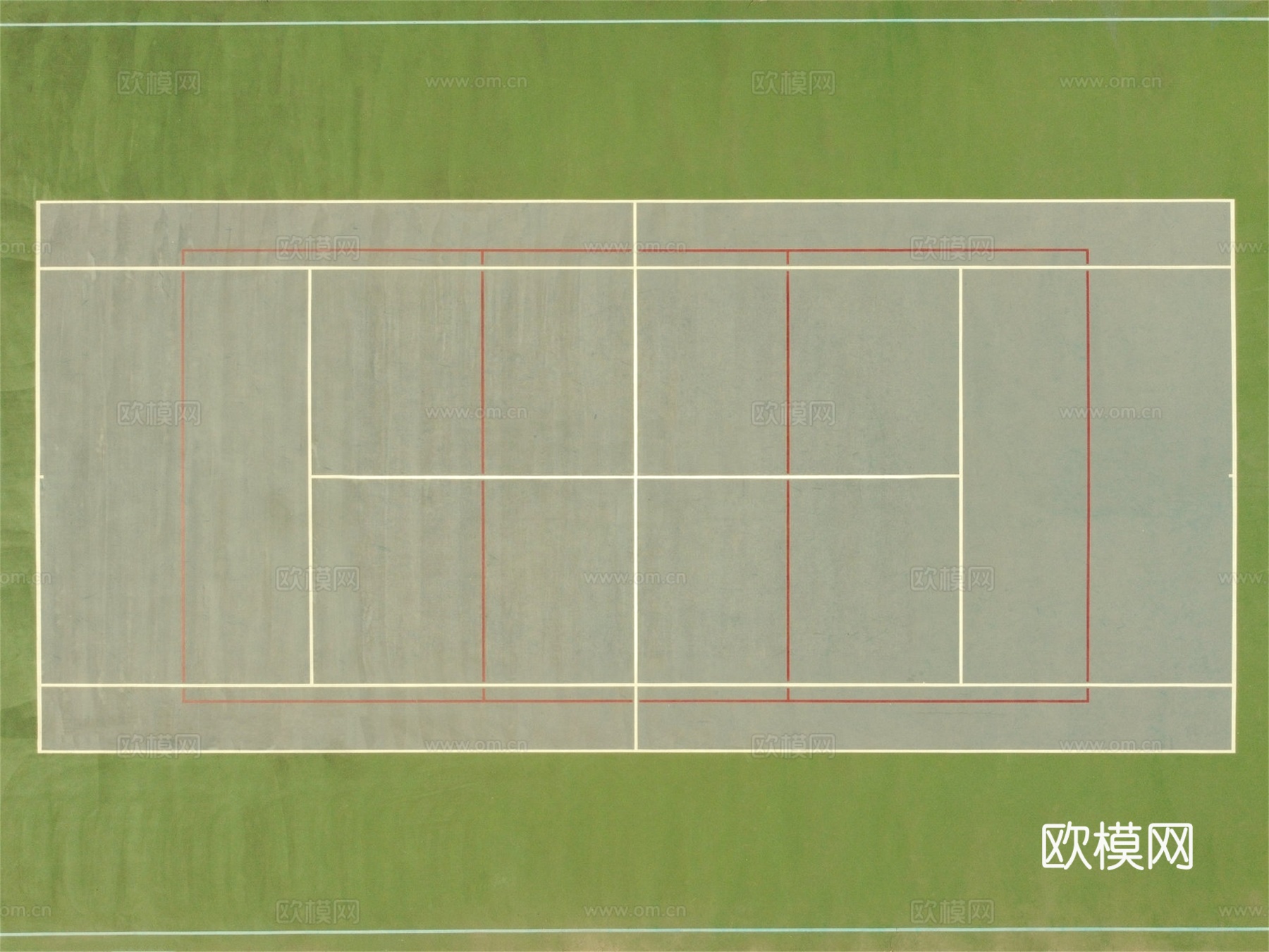 网球场运动场场地16