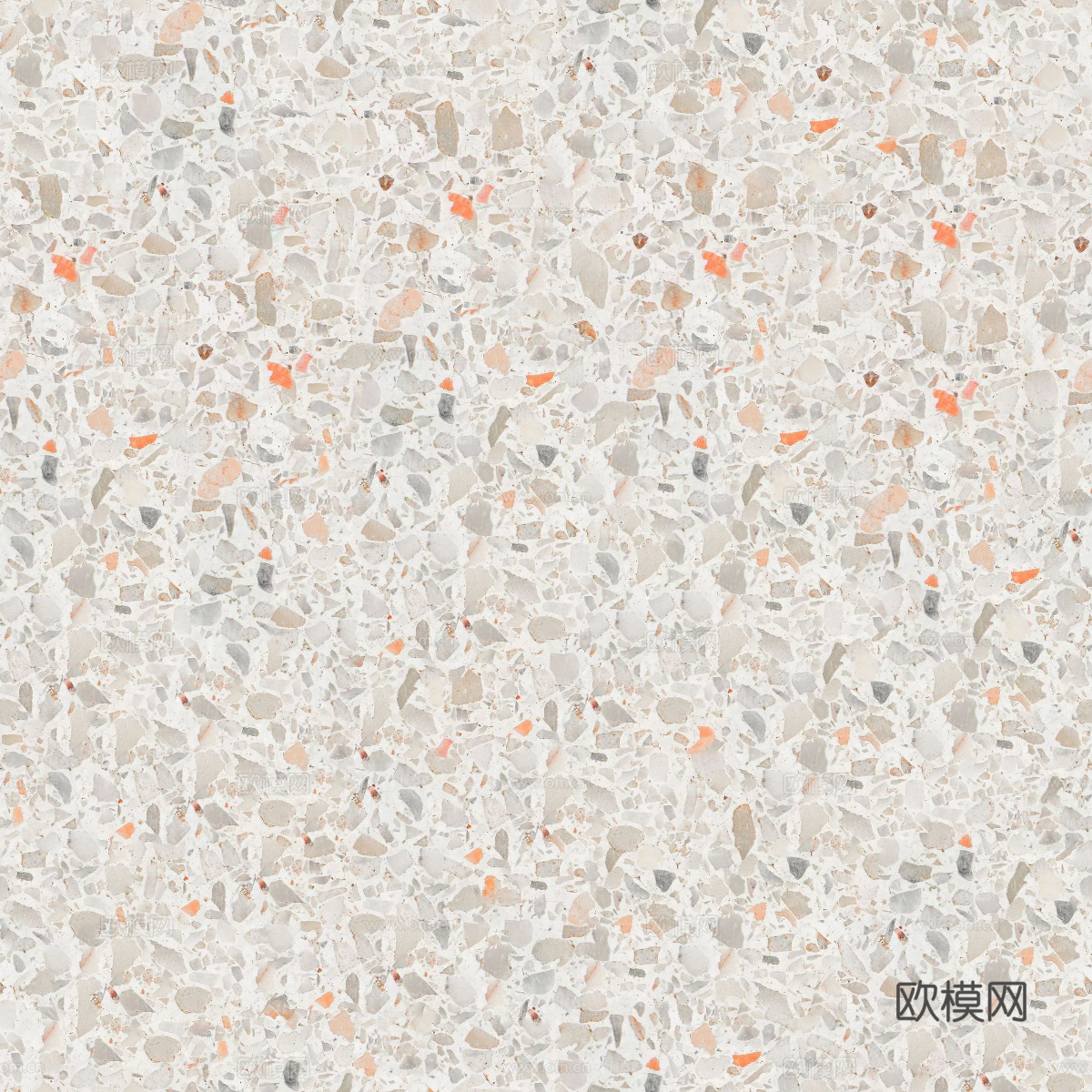 白色背景彩色碎石水磨石肌理92