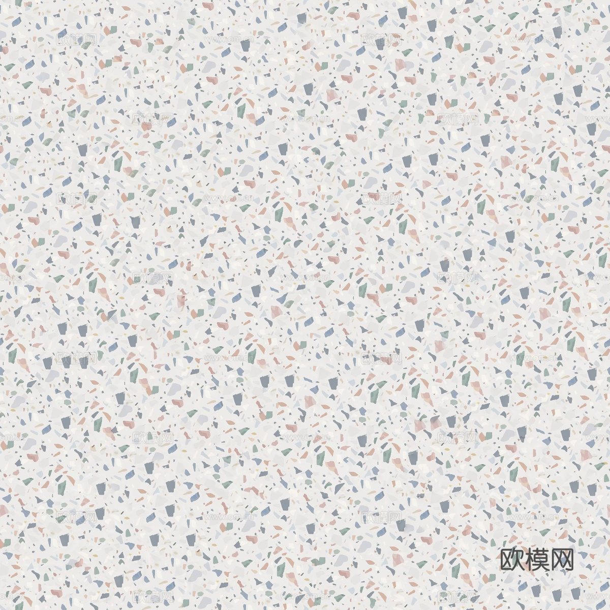 白色背景彩色碎石水磨石肌理22