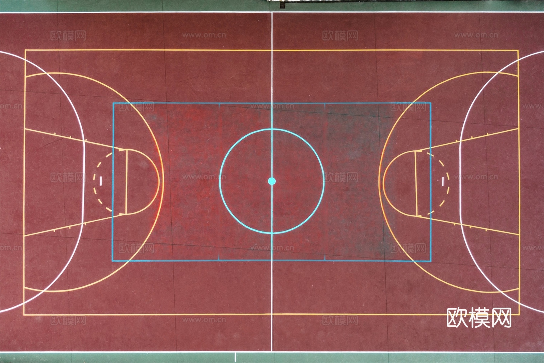 篮球场运动场场地15