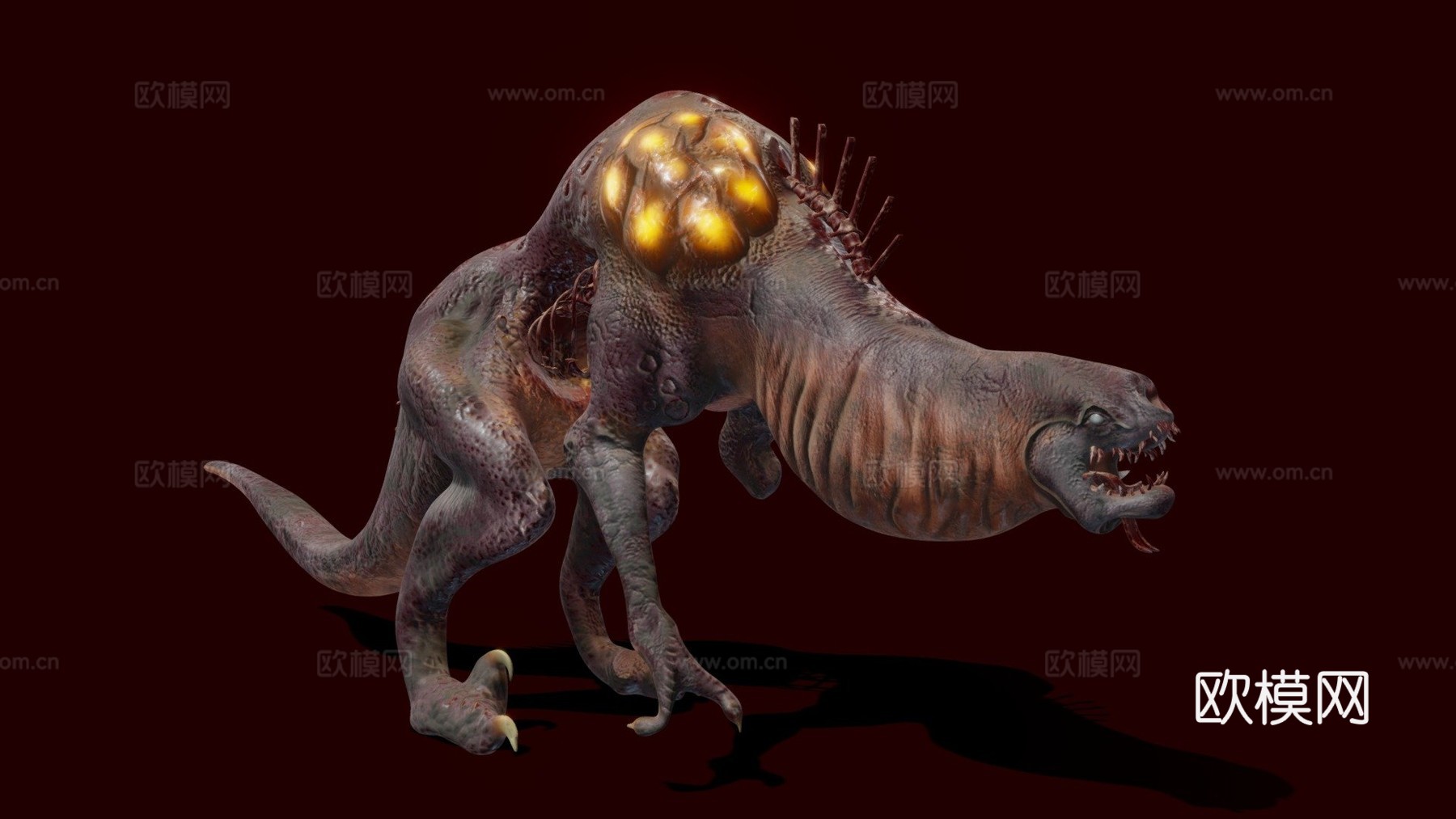 死亡精灵米尔提乌3d模型下载（渲染图1）