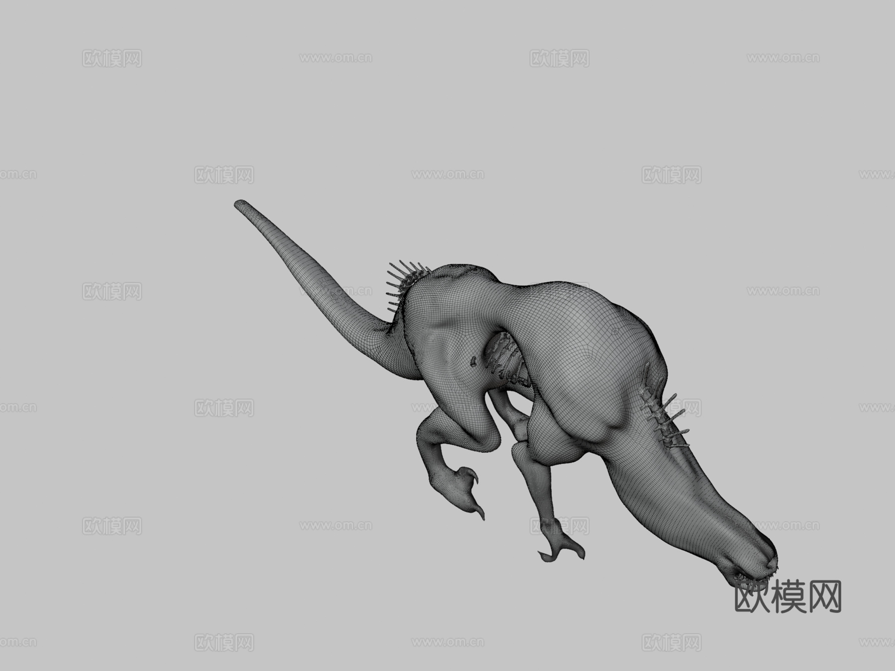 死亡精灵米尔提乌3d模型下载（渲染图3）