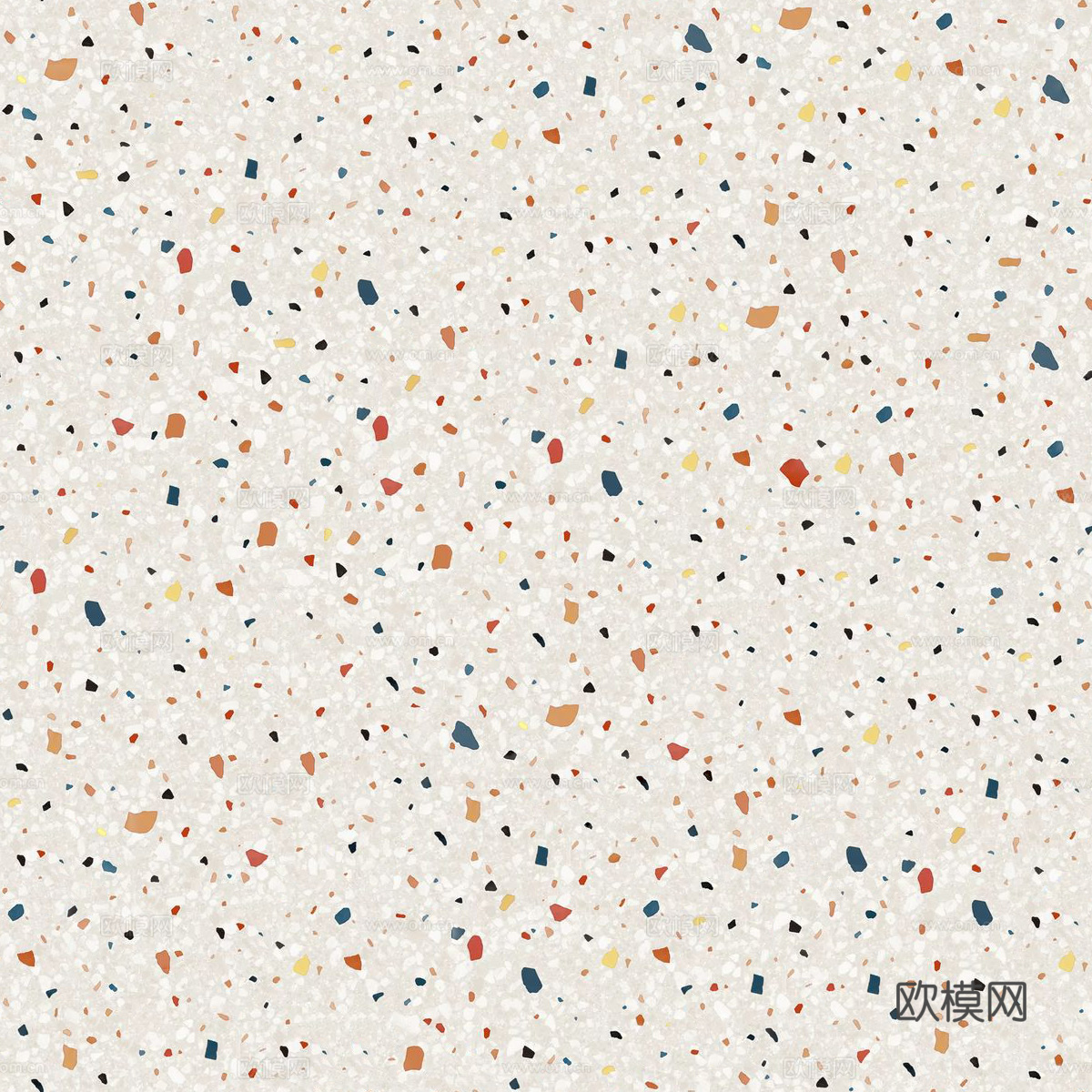 米黄色黄色背景彩色碎石水磨石肌理40