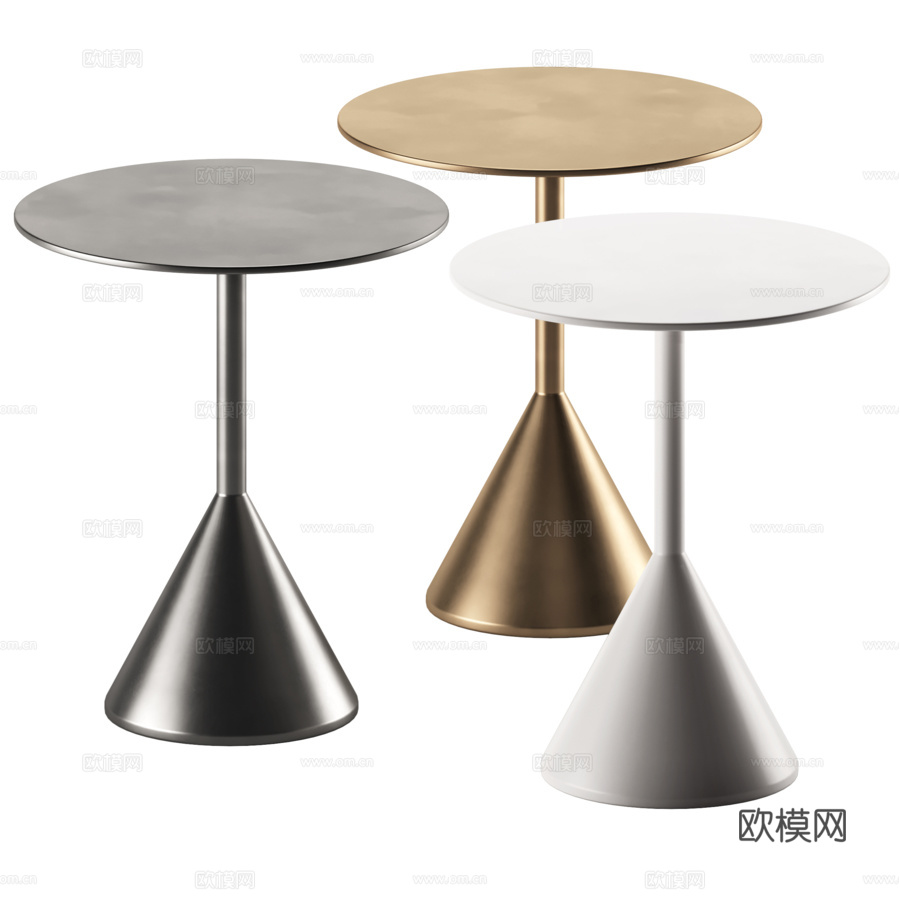 La Forma 出品 YINAN 咖啡桌3d模型下载