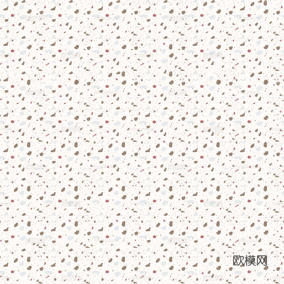 白色背景彩色碎石水磨石肌理16