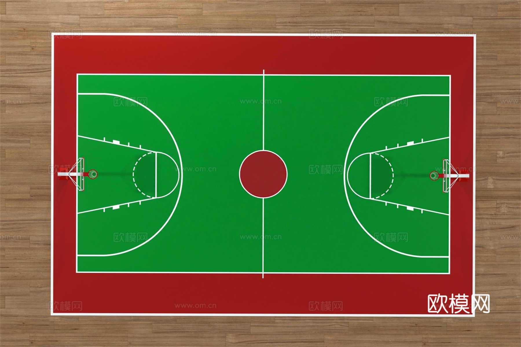 篮球场运动场场地30