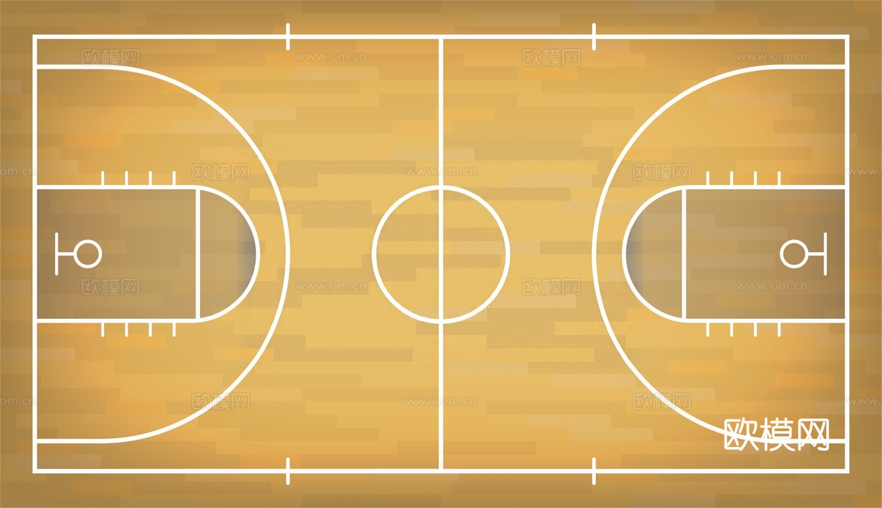 篮球场运动场场地7