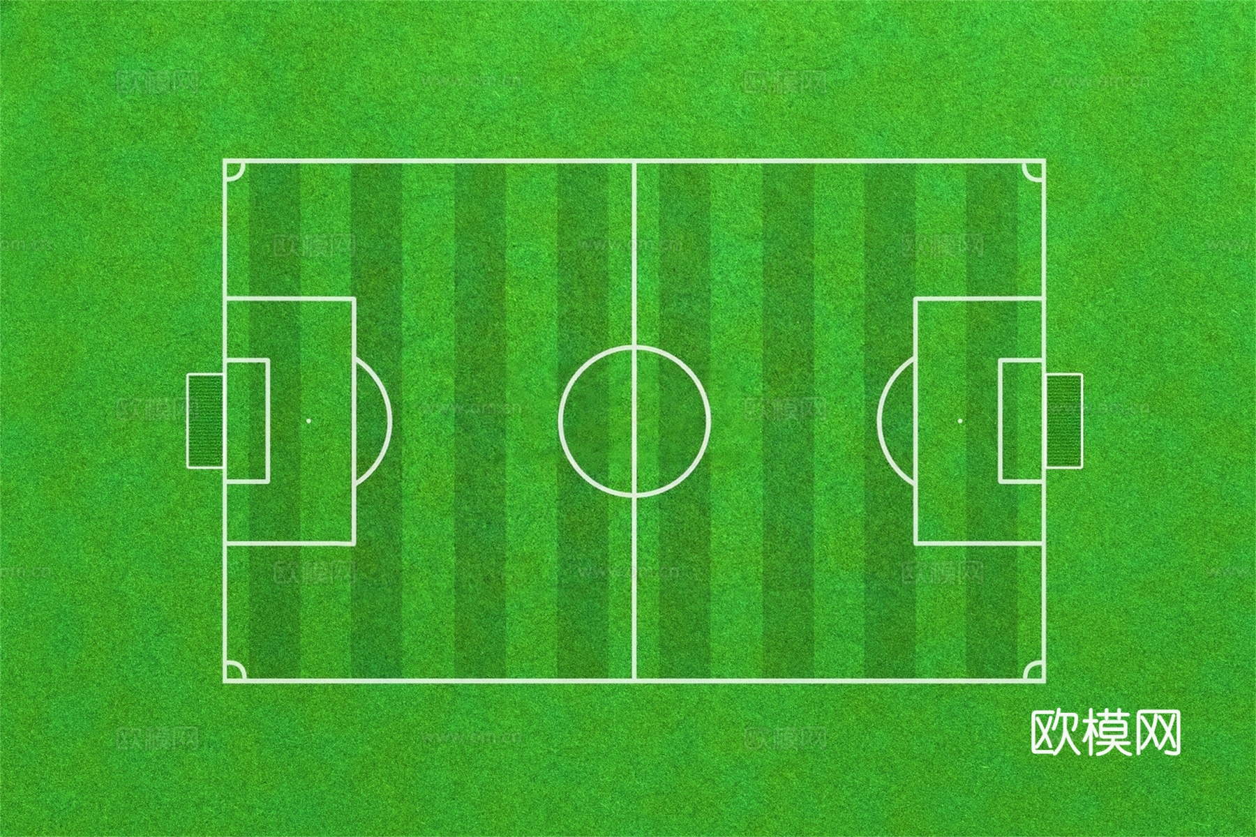 足球场运动场场地16