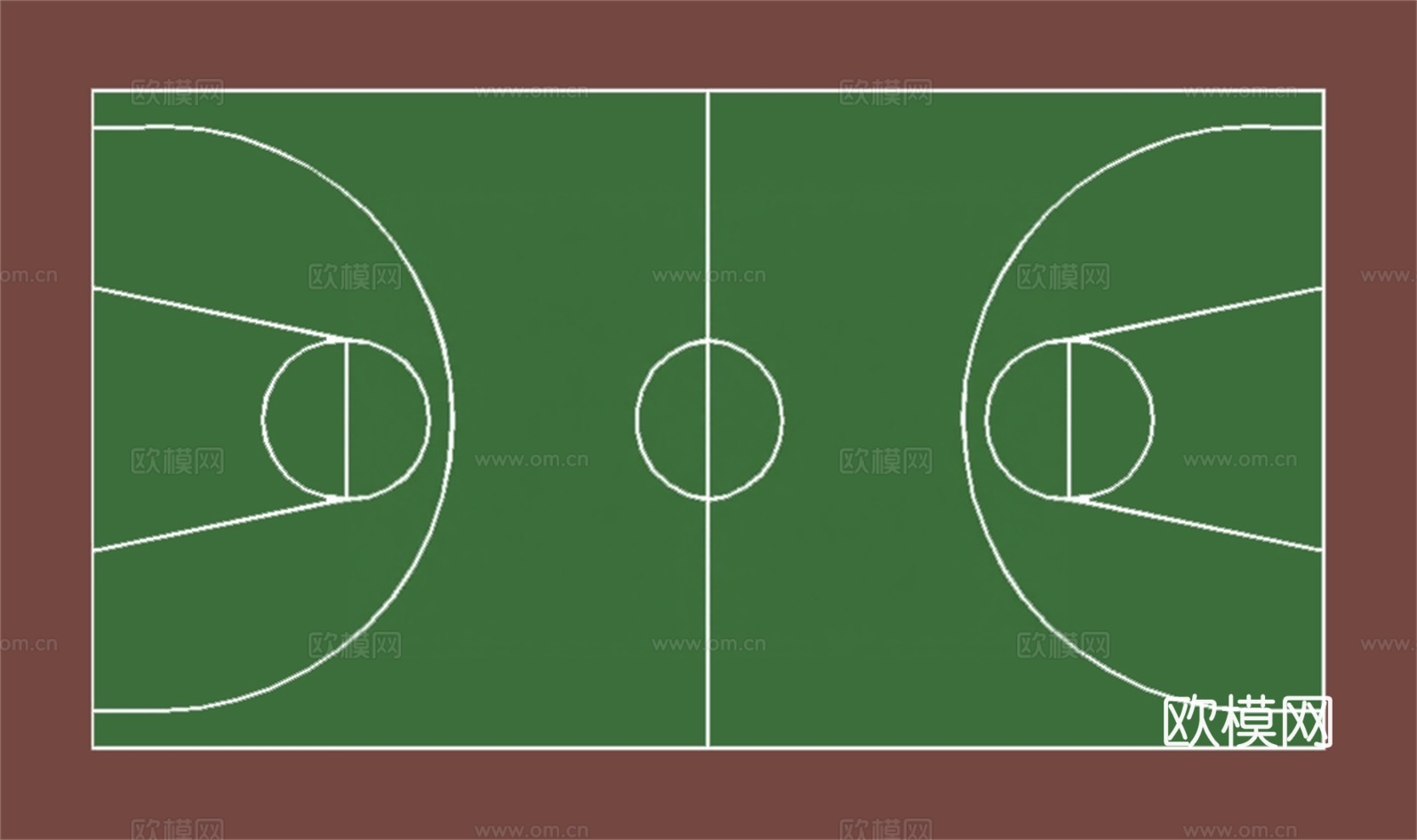 篮球场运动场场地1