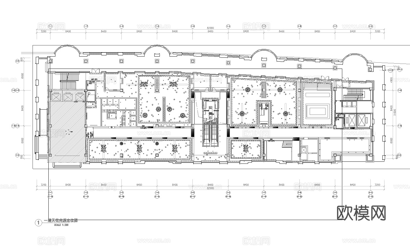 火锅店 串串店 最新平面施工图合集cad施工图