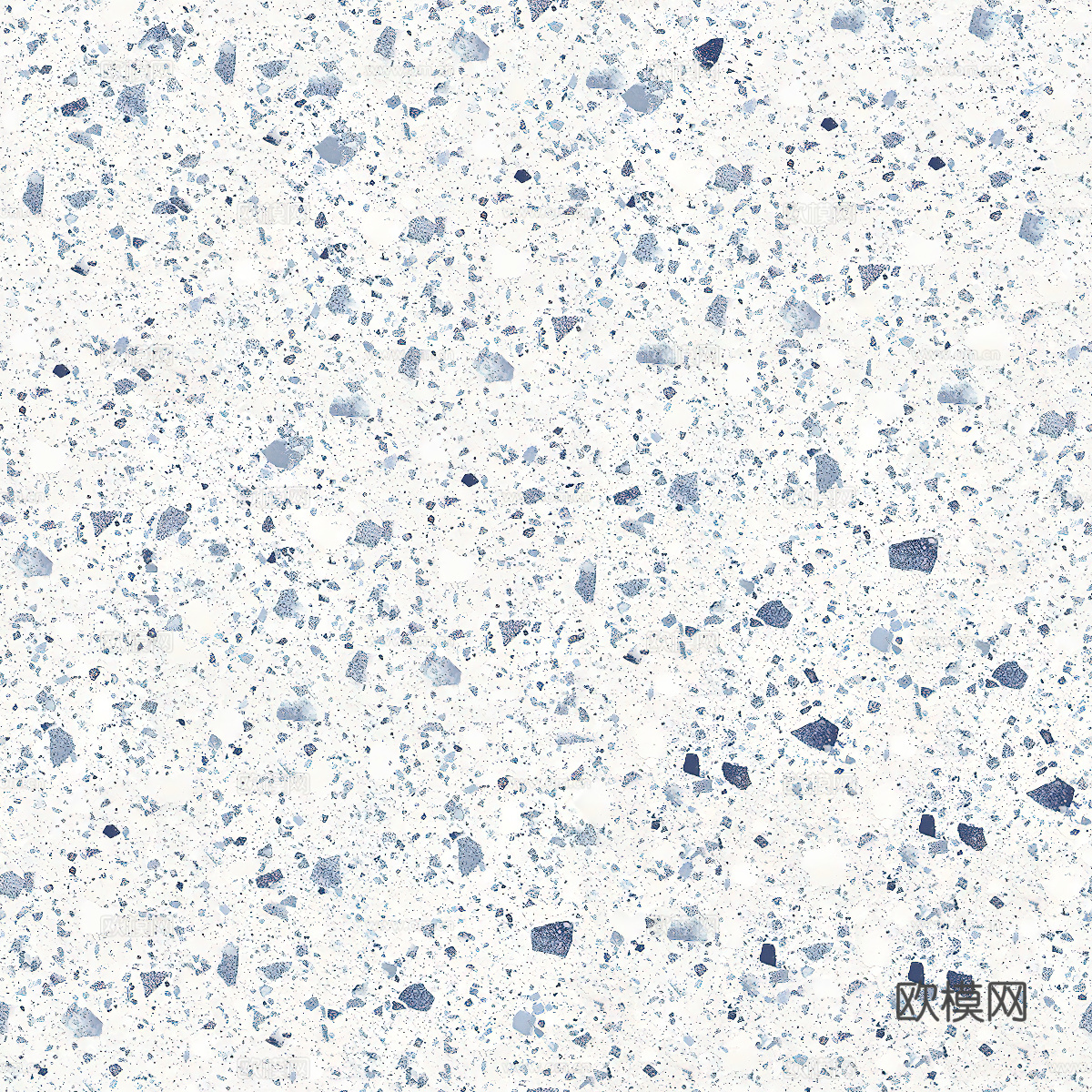 白色背景彩色碎石水磨石肌理5