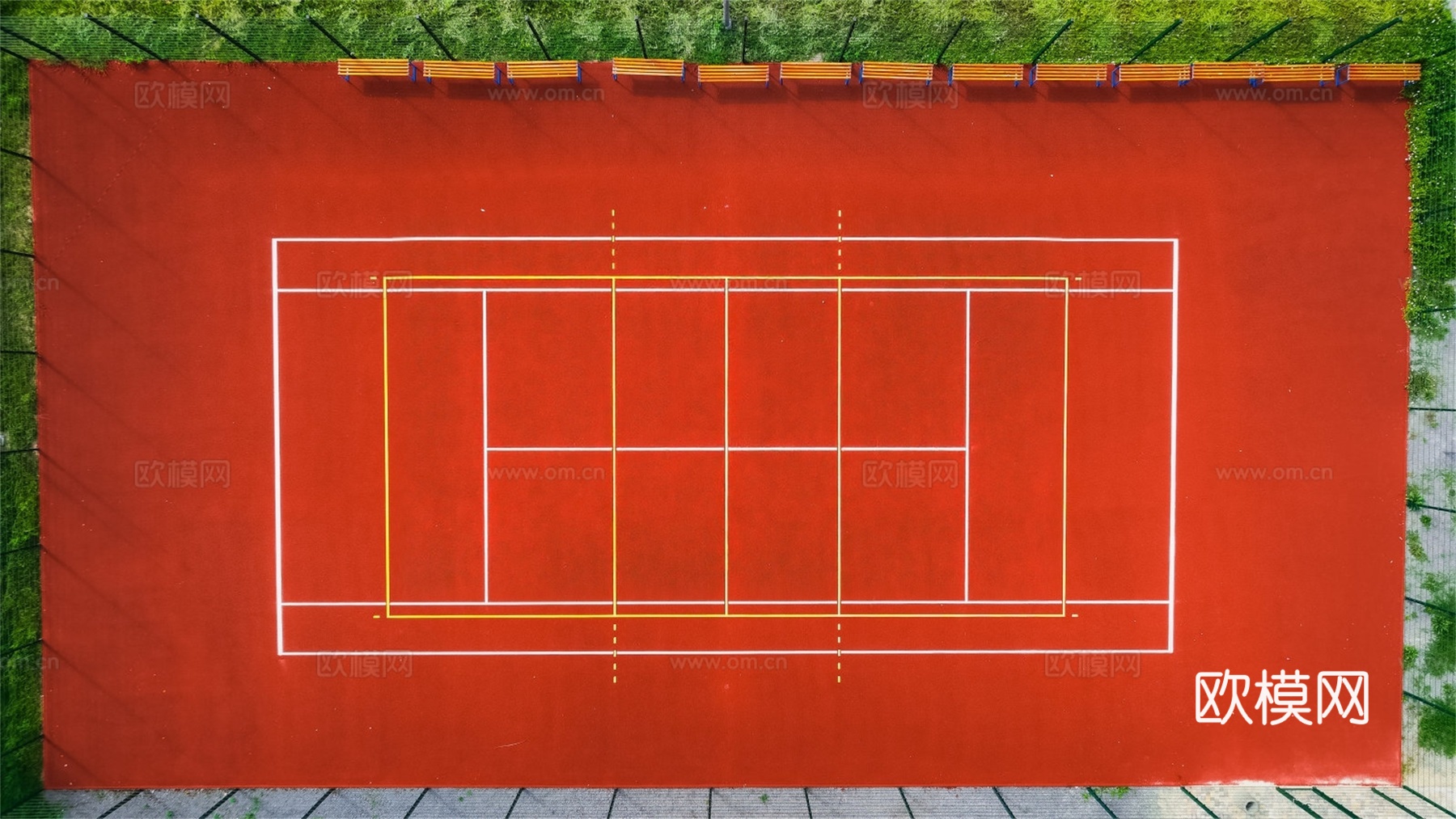 网球场运动场场地34