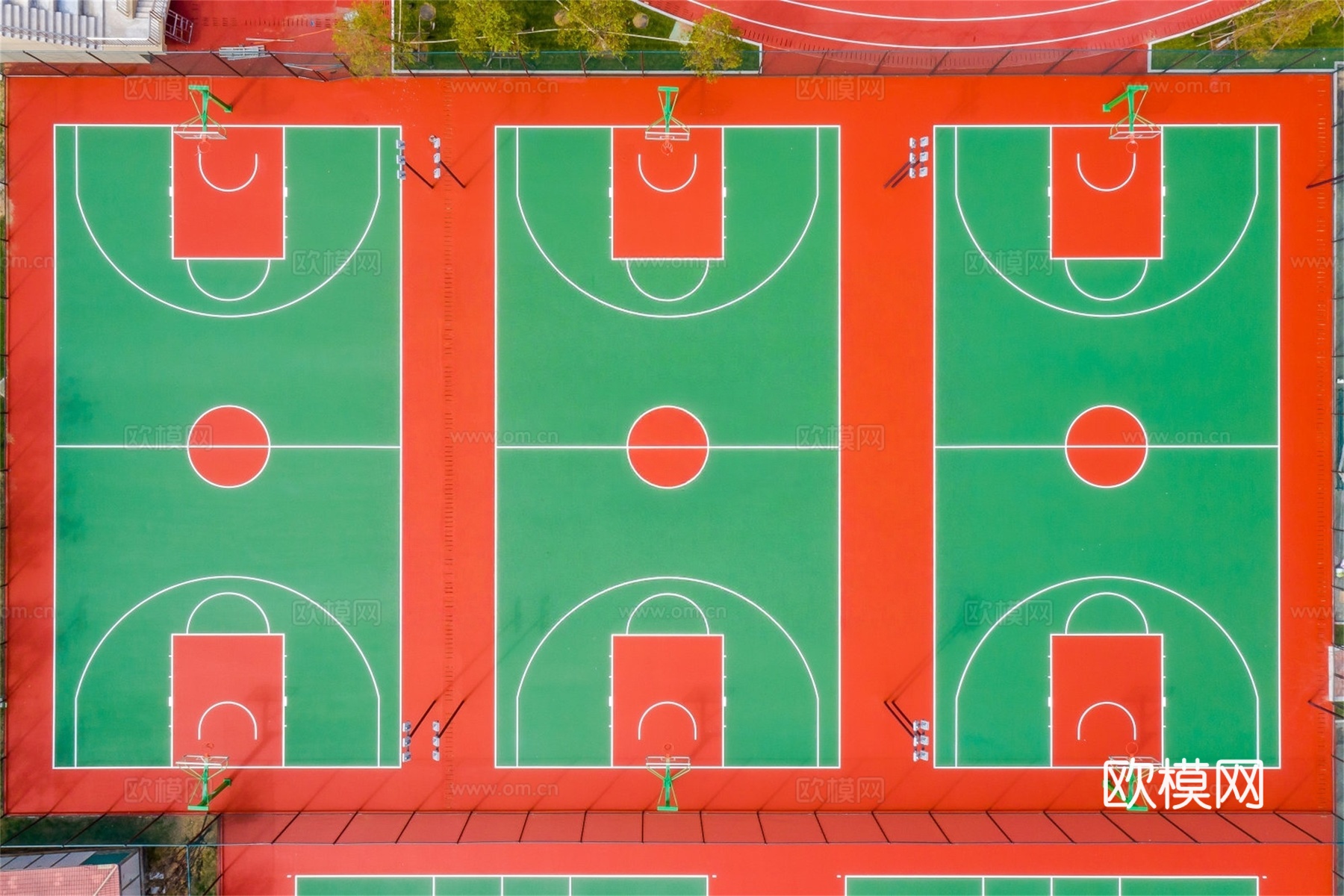 篮球场运动场场地31下载