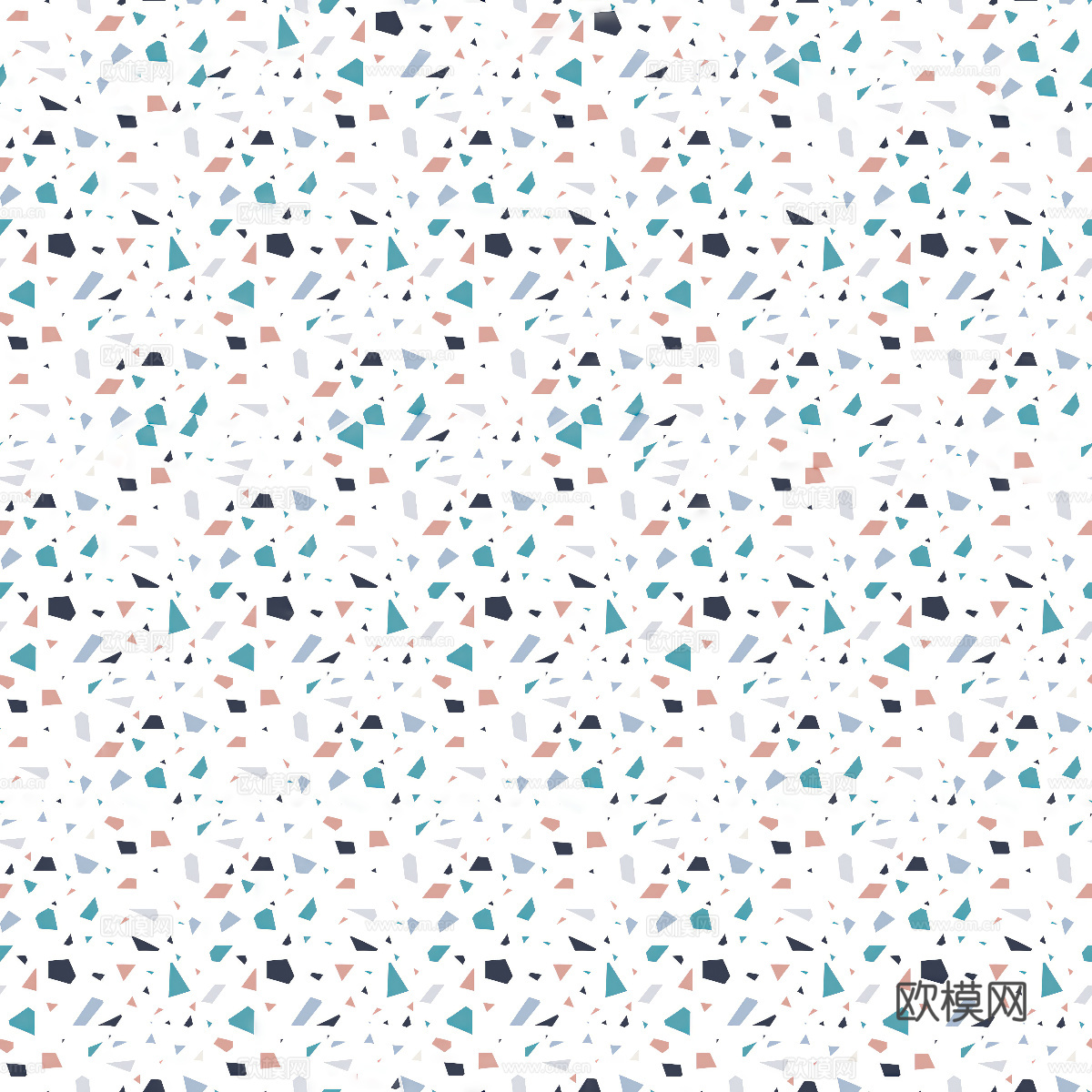 白色背景彩色碎石水磨石肌理25下载