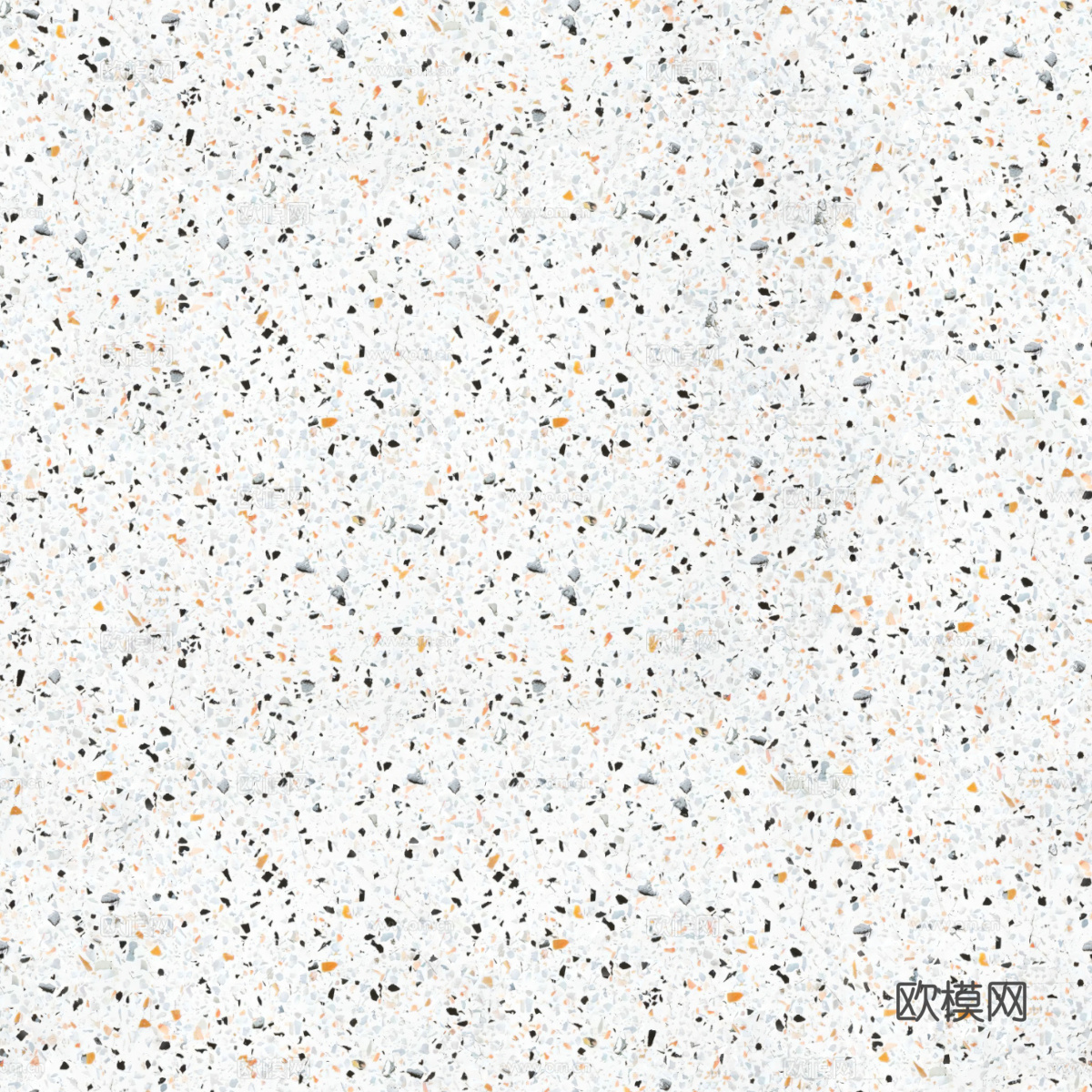 白色背景彩色碎石水磨石肌理18