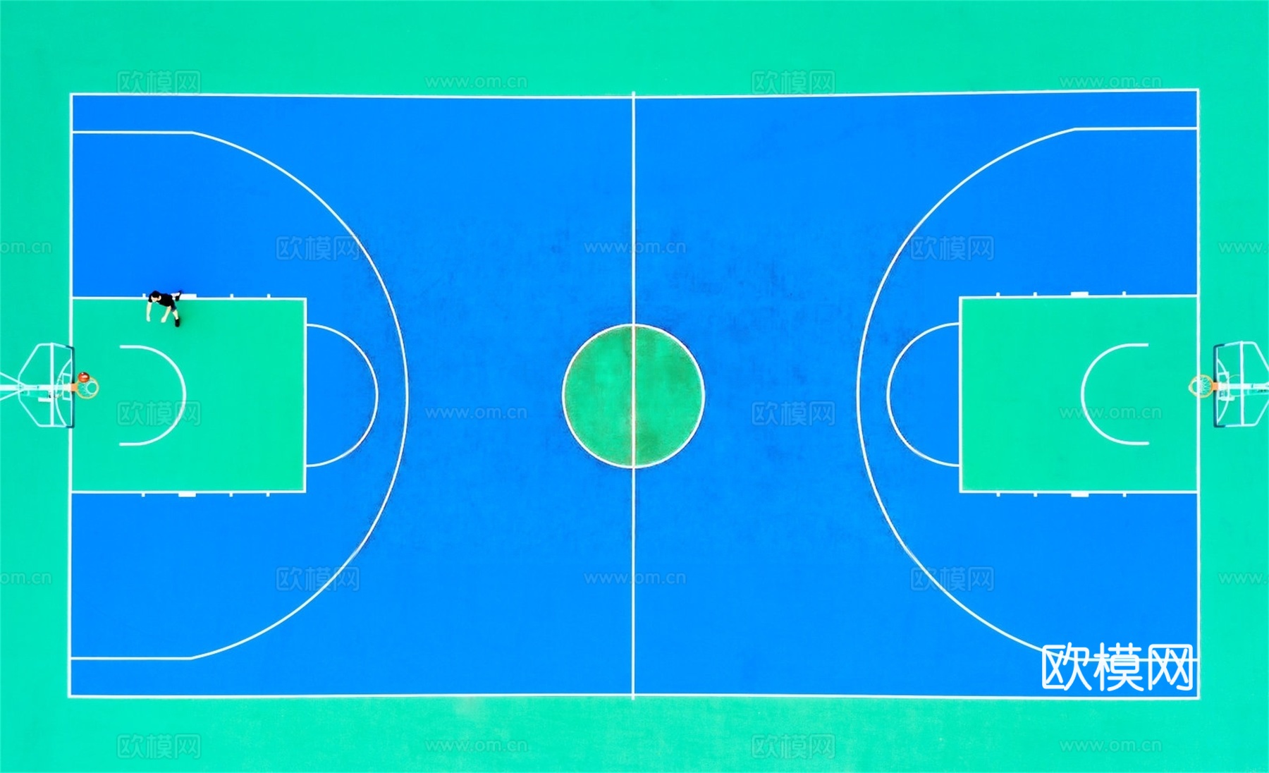 篮球场运动场场地38下载