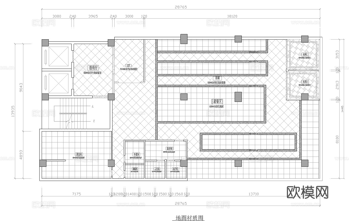 火锅店 串串店 最新全套施工图合集cad施工图