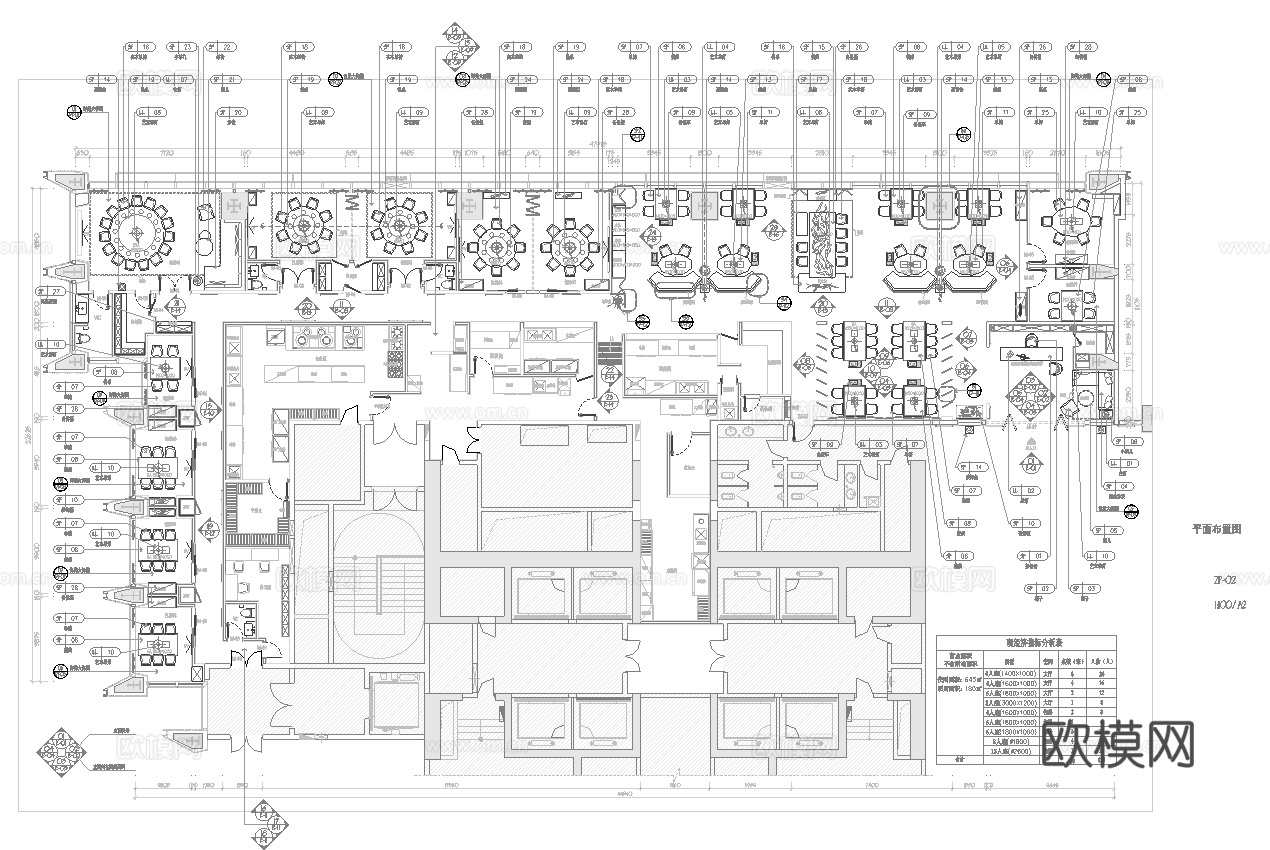 火锅店 串串店 最新全套施工图合集cad施工图