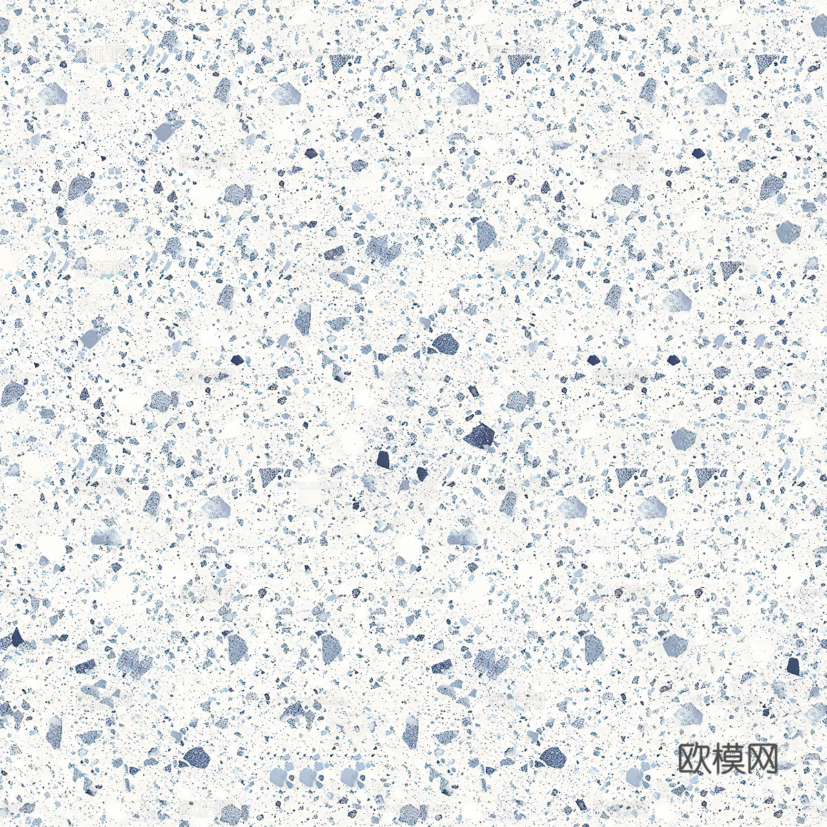 白色背景彩色碎石水磨石肌理6