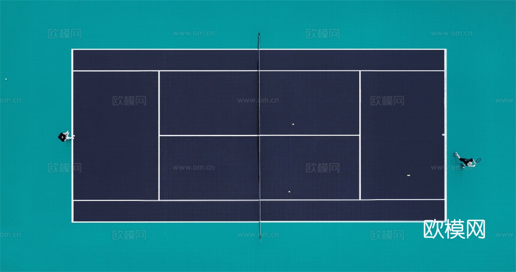 网球场运动场场地32