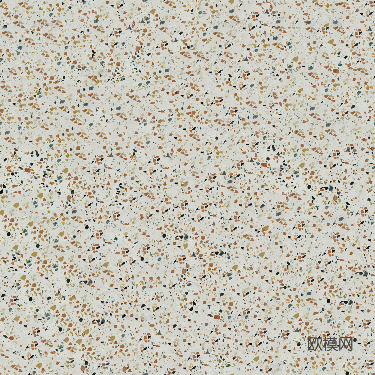 米黄色黄色背景彩色碎石水磨石肌理44