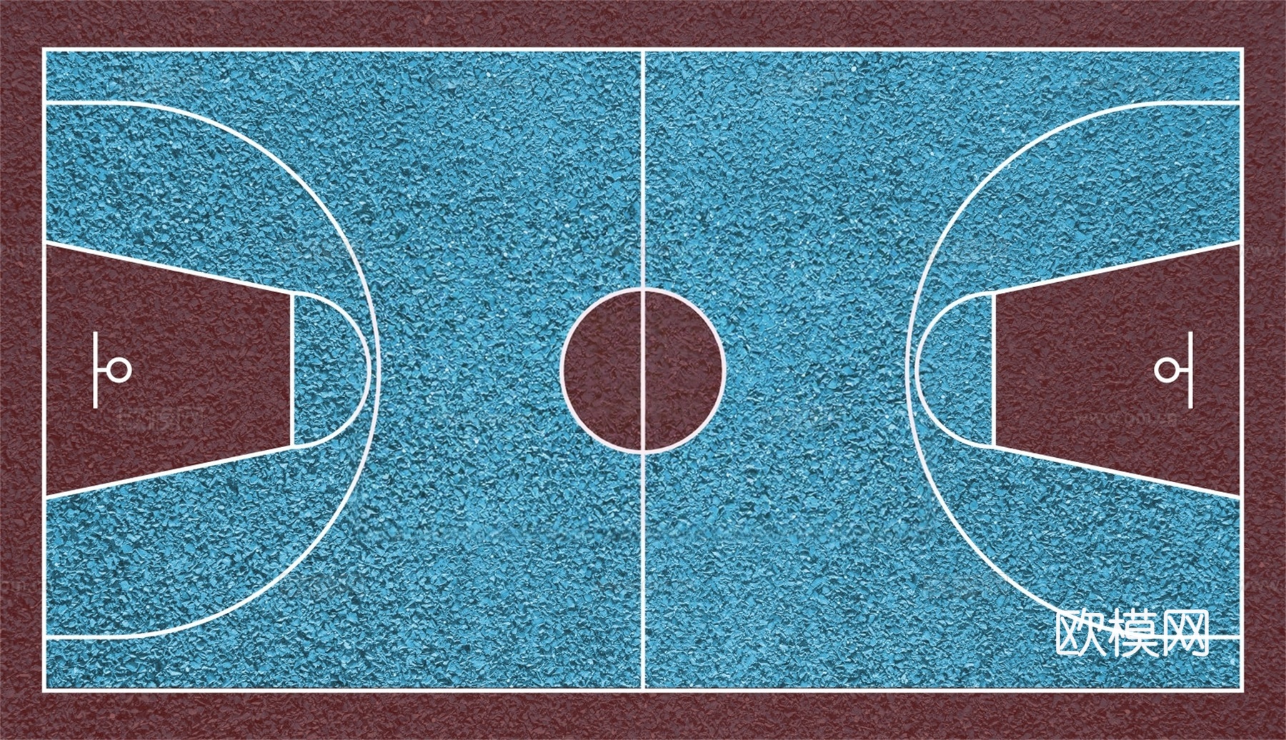 篮球场运动场场地4